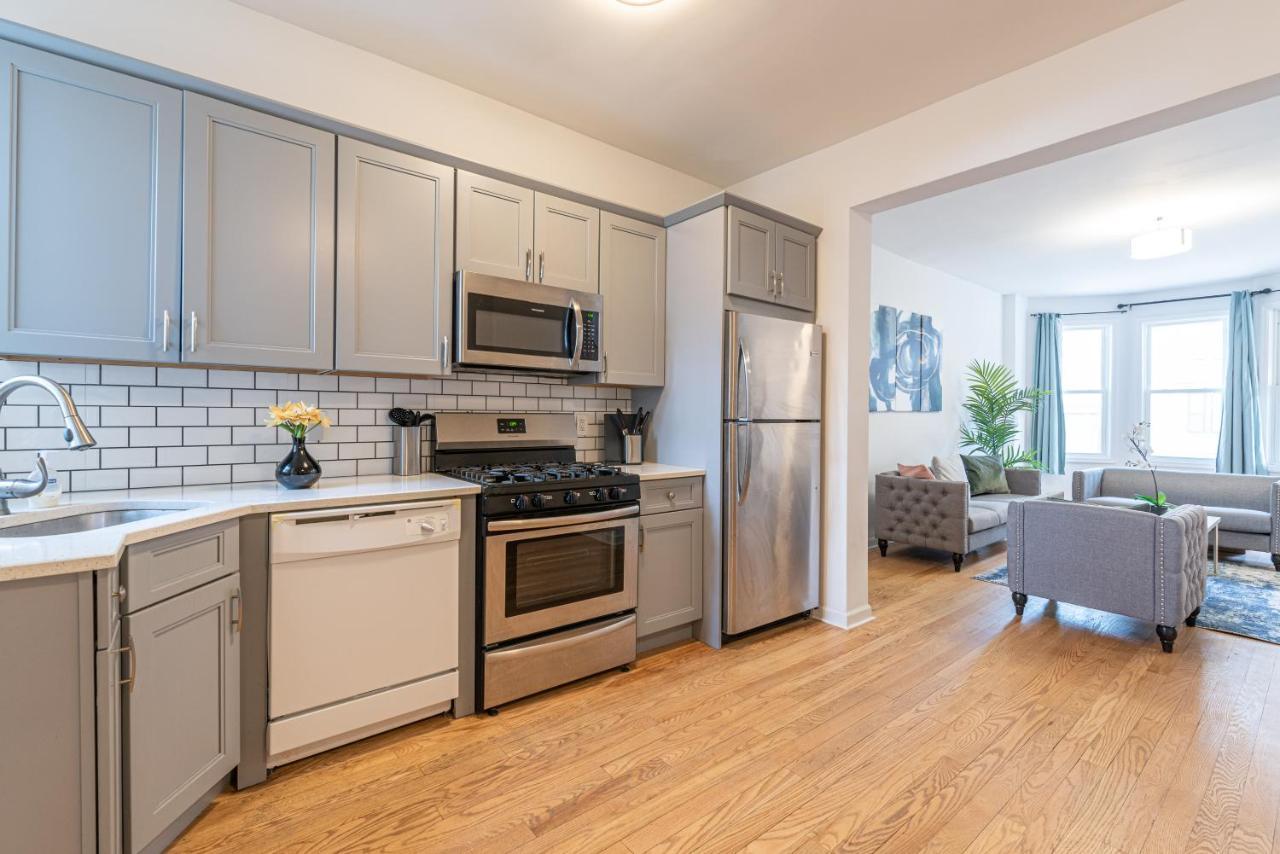 Tranquil Town House With Parking And Laundry - Just 25 Minutes To Time Square! Villa Джърси Сити Екстериор снимка
